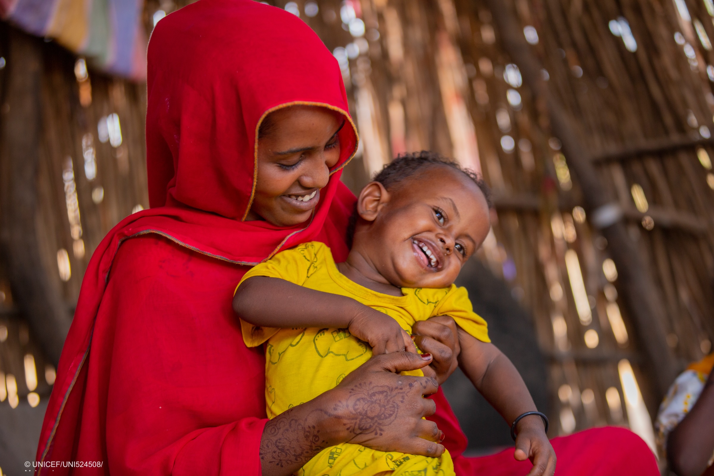 Image of mother and child. 
