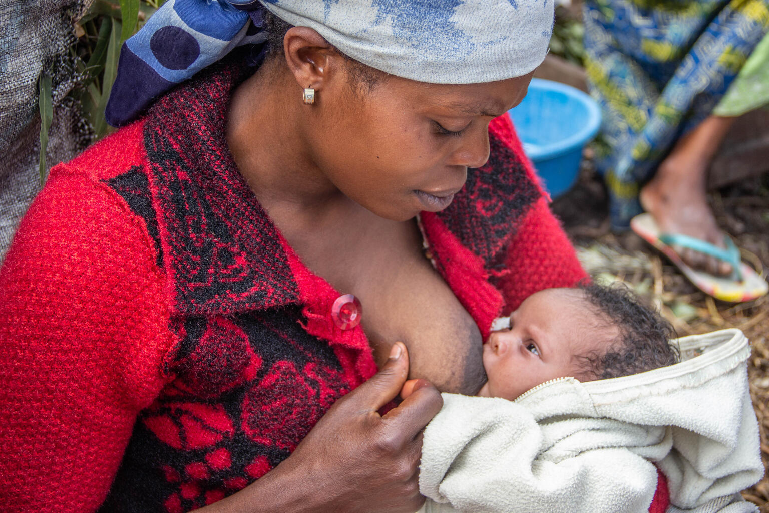 breastfeeding mother and baby