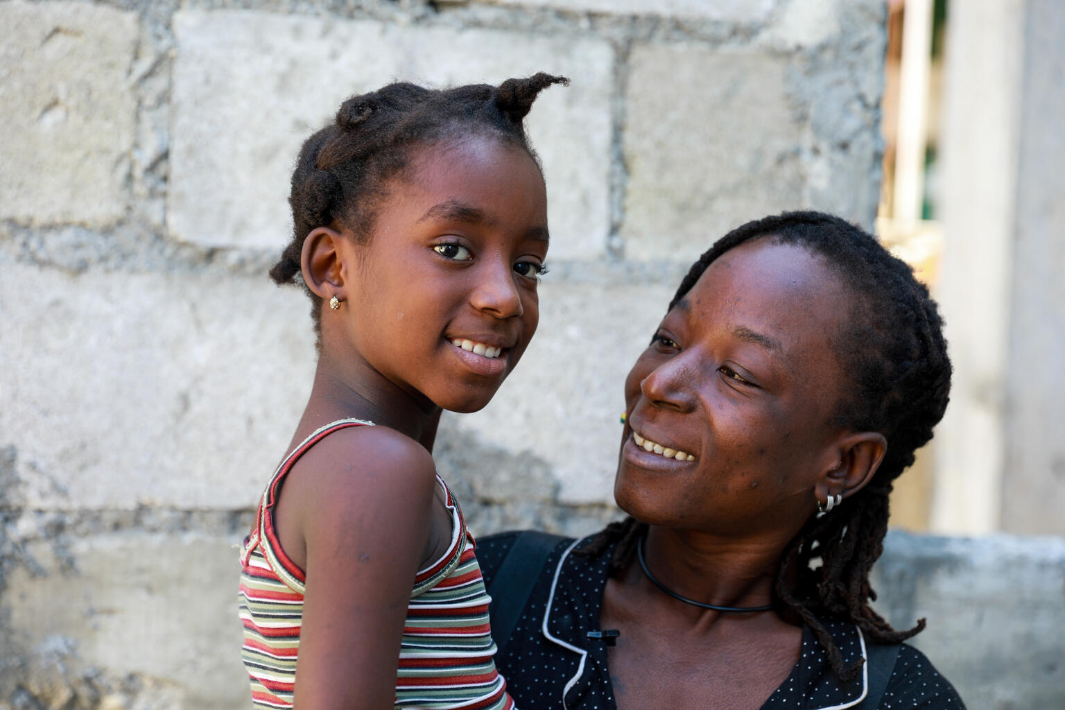 Mother and daughter