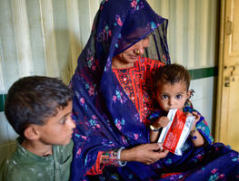 Screening of children under 5 in Balochistan